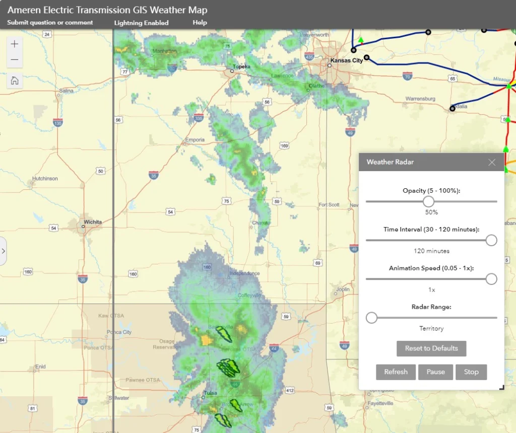 Weather Radar Widget